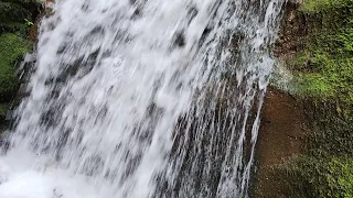 went on a hiking trip in the water falls