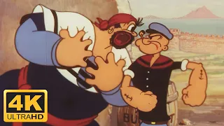 Popeye the Sailor Meets Sindbad the Sailor (1936) Remastered 4K 60FPS