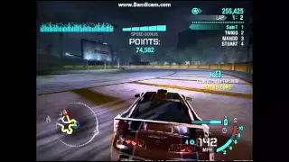Need For Speed Carbon   drift toyota supra world record 2 lap