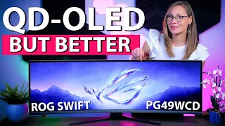 Next-Gen QD-OLEDs Are Here! - ASUS ROG Swift OLED PG49WCD Review