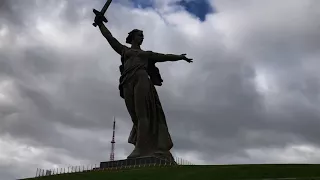 Volgograd, Russia, Stalingrad War Memorial; Mamayev Kurgan