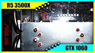 Ryzen 5 3500X + GTX 1060 5GB Gaming PC in 2022 | Tested in 7 Games