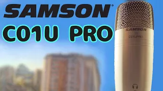 Лучший usb микрофон - SAMSON C01U PRO обзор и тест