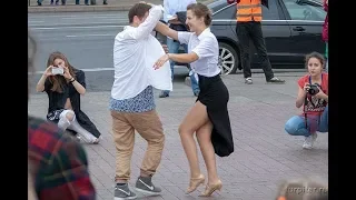 Танцы в Санкт-Петербурге на стрелке Васильевского острова