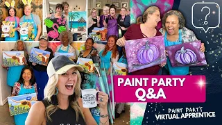 Paint Party Debrief and Q&A || Paint Party Virtual Apprentice