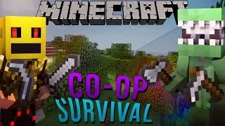 Minecraft CO-OP Survival w/ Declan || Episode 1 || Chris the "Monster Killer"