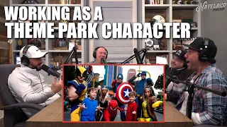 What working as a Theme Park Character is like. Ft Adam Ray | Nateland Podcast