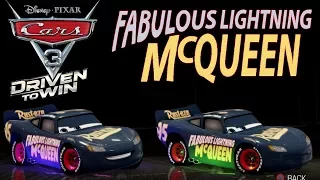 DISNEY CARS 3 DRIVEN TO WIN THOMASVILLE FABULOUS LIGHTNING MCQUEEN DOES FLIPS AND TRICKS FREE PLAY G