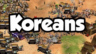 Koreans Overview AoE2