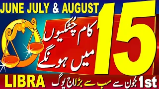 LIBRA | BIG RAJ YOG FROM 1st JUNE | BOMB BLASTIC JUNE JULY & AUGUST 2024