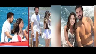 Halil interrupted the vacation of Sıla Türkoğlu and Alp Navruz!