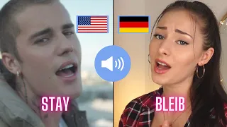 Ich singe "Stay" auf DEUTSCH 🤯 Justin Bieber, Kid Laroi Cover 🇩🇪 | Jamie Roseanne