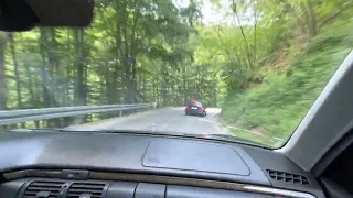 Mercedes W210 E55 AMG Mountain Drive PURE SOUND Pt2.