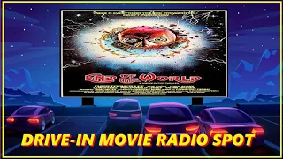 DRIVE-IN MOVIE RADIO SPOT - END OF THE WORLD (1977)