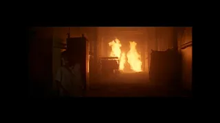 Dick Warlock Stunt Reel HALLOWEEN II Fire Gag