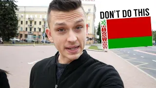 DONT DO THIS IN BELARUS - 5 Things NOT to do when coming to Minsk
