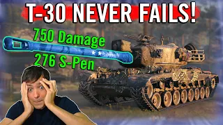 THE OLD BEAST in World of Tanks - T30 Gameplay Never Fails! WoT