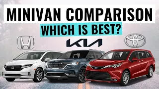 2023 Toyota Sienna VS Honda Odyssey VS Kia Carnival || Which Minivan Is Best?