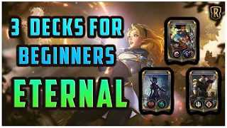 3 Beginner Friendly Decks To STOMP ETERNAL in Legends of Runeterra!