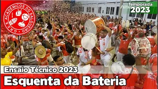 Salgueiro 2023 | Esquenta da Bateria - Ensaio Técnico | Samba ao vivo - #ET23