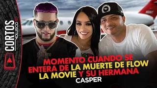 CASPER narra momento cuando se entera de la muerte de Flow La Movie y su hermana 🕊🙏🏽