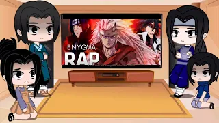 Família Uchiha Reagem { Rap dos Uchihas (Naruto) | Sharingan | EnyGroup 16 } •Gacha Club•