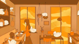 cozy day inside ~ an autumn lofi mix ~ relaxing chillhop beats to study/relax to