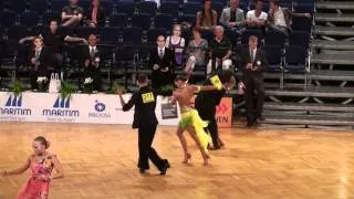 Bondarenko, Gennady - Cutenco, Ilona - Samba 2. Round