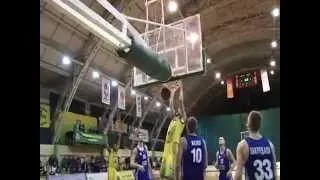 Alex Antipov Dunk  "Говерла" - "Дніпро" 21/11/2014