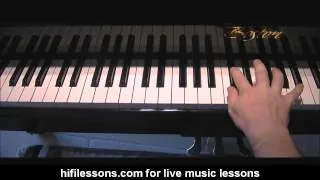 Lady Madonna by The Beatles - Piano Lesson- Intermediate Level
