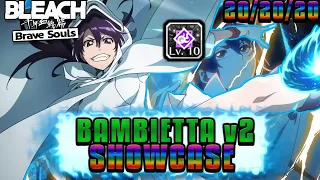 AMAZING REMAKE! Tech TYBW Bambietta 1/5 T20 Showcase | Bleach Brave Souls