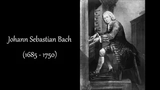 Quiet organ music by Johann Sebastian Bach