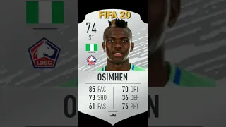 Victor Osimhen evolution fifa 23 – fifa 18 #fifa #napoli #victorosimhen