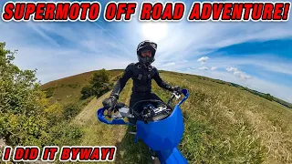 Supermoto Off Road Adventure!