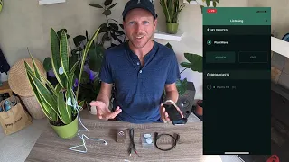 PlantWave Demo with the iOS App