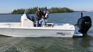 Pathfinder 2300 HPS Carbon Fiber Edition with Captain Rick Murphy and Yamaha Outboards