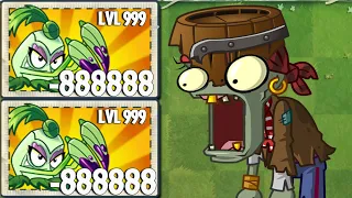 PvZ 2 Super Pokra Level 999 vs Pirate Gargantuar Zombie - Who will win?