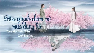 [Vietsub+Pinyin] Hoa quỳnh chớm nở mưa đúng lúc - Châu Thâm & Trịnh Vân Long | OST Tam Thiên Nha Sát