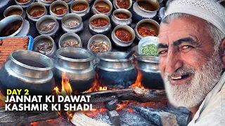 Kashmir Ki Shadi Ka Khana | Kashmiri Wedding Food Day 2 | Kashmiri Wazwan Feast | Dawat In Kashmir