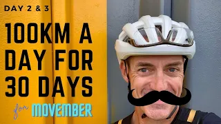 100 KM CYCLING EVERY DAY FOR 30 DAYS! DAYS 2 & 3
