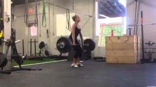 Kylie J. -62.5kg Power Clean and Jerk -Record