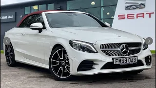 Used Mercedes-Benz C Class 1.5 C200 MHEV AMG Line Cabriolet G-Tronic+ Euro 6 | Crewe SEAT & CUPRA