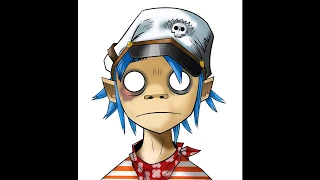 Gorillaz - 2D Speed Painting on Gimp