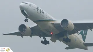 6 Up Close PIA Boeing 777-240(LR) Departures With ATC And Pilot Convo | Toronto Pearson