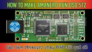 How to make Amanero run Dsd 512-Cách làm Amanero chạy Dsd 512