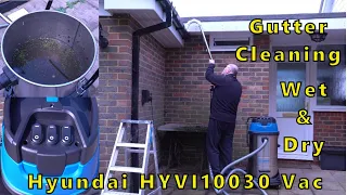 Hyundai HYVI10030 Vac Review - Great For Clearing Gutters, Leaves, Dirty Water and Difficult Debris!