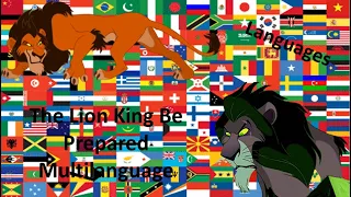 The Lion King - Be Prepared - Multilanguage (81 Languages)