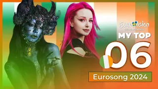 🇮🇪 Eurosong 2024 | My Top 6 (Ireland Eurovision 2024)