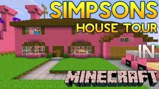 Minecraft: Simpsons House Tour