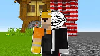 Minecraft Yapı Kapışmasında Pro Mimarı TROLLEDİM!